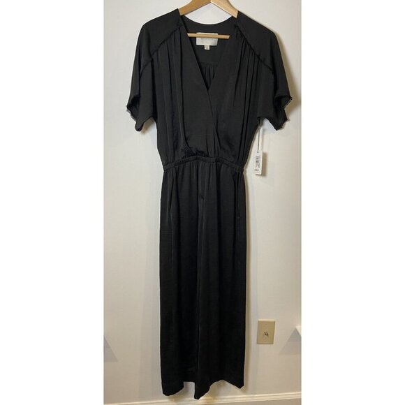 NWT Brochu Walker Ally Jumpsuit Wide Leg Black Extra Small XS New - Picture 2 of 7